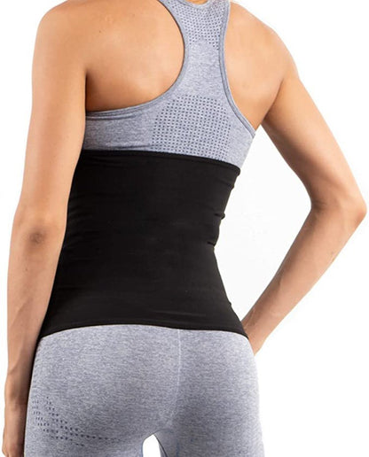 Silver-plated Sweat Fitness Plastic Belt Sports Waist