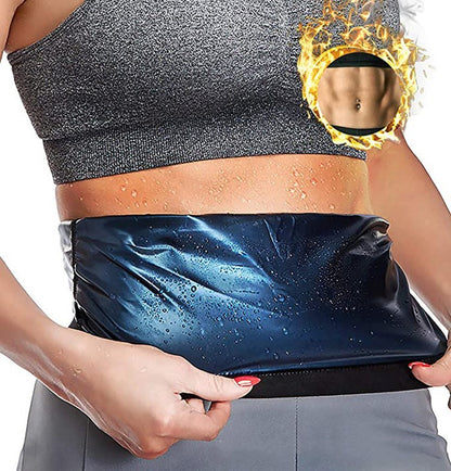 Silver-plated Sweat Fitness Plastic Belt Sports Waist